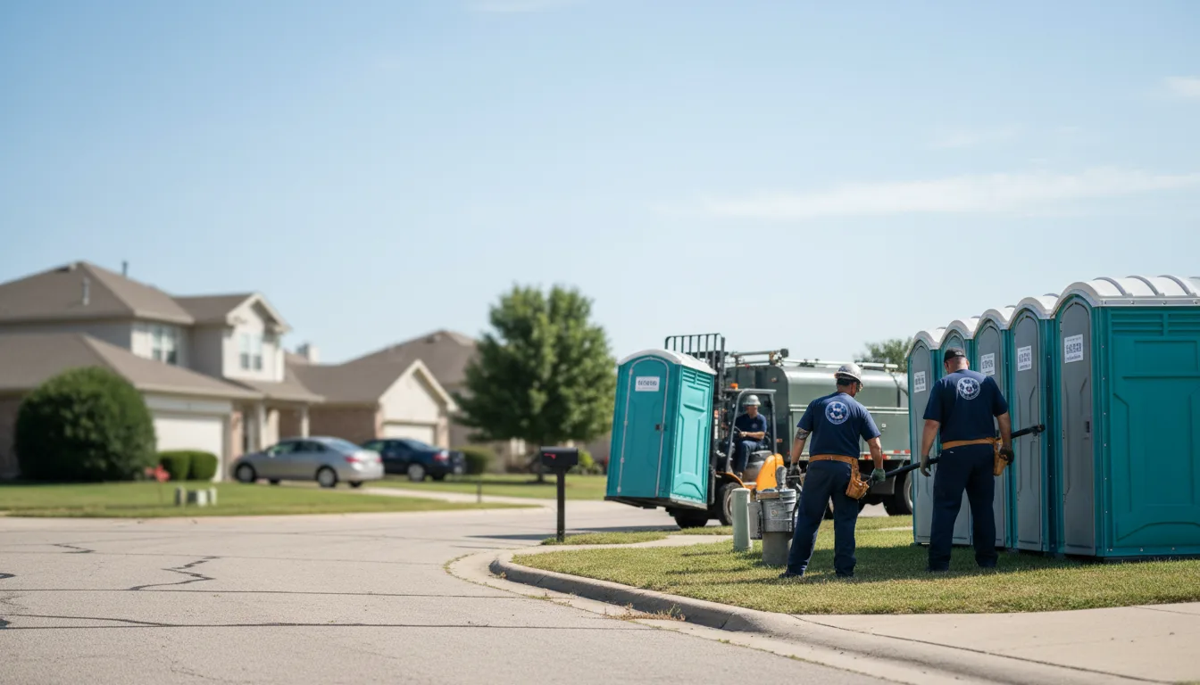 Porta Potty Rental in Sibley, LA near me